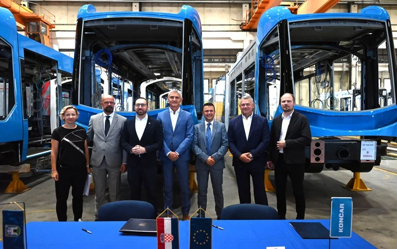 Croatia's Koncar to manufacture 20 trams for Zagreb public transport co