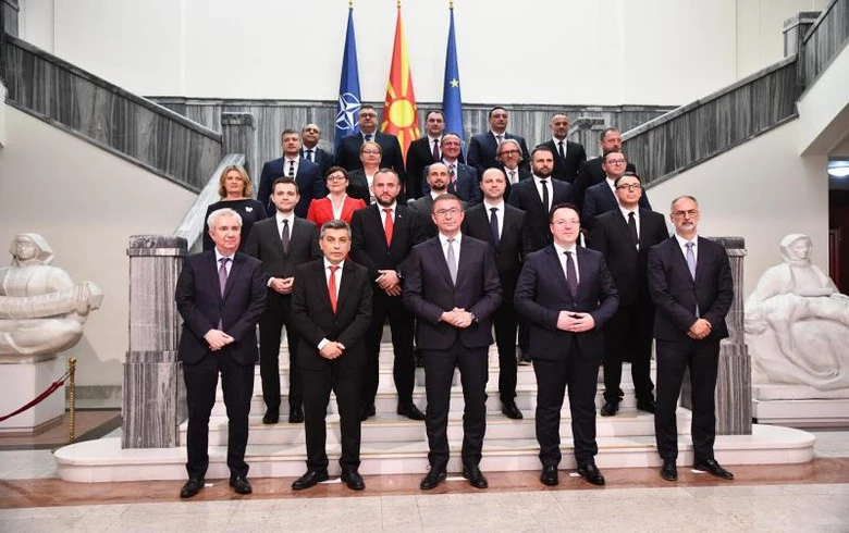 N. Macedonia's parl elects new govt led by Mickoski