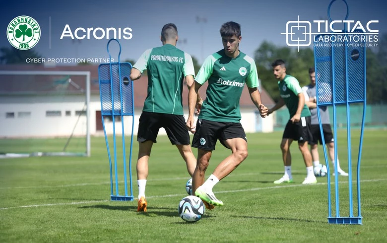 TicTac Data Recovery Partners with Acronis to Safeguard, Optimize, and Protect Panathinaikos