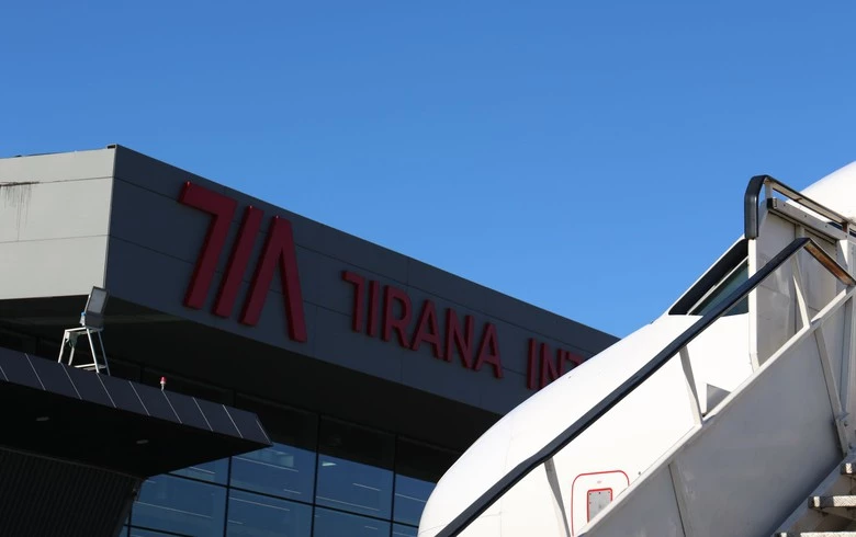 Tirana airport passenger numbers rise 57% y/y in Jan-Aug